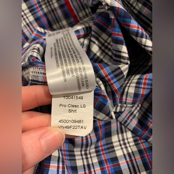 Ariat Pro Series Shirt Mens XXL‎ Western Plaid Button Down Embroidered Logo - Picture 7 of 8